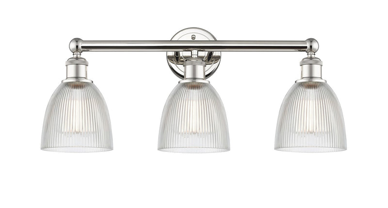 Innovations 616-3W-PN-G382 Three Light Bath Vanity, Polished Nickel