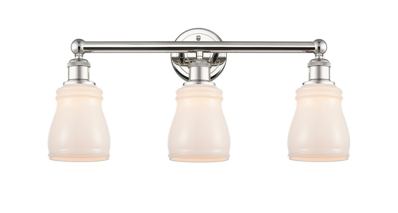 Innovations 616-3W-PN-G391 Three Light Bath Vanity, Polished Nickel