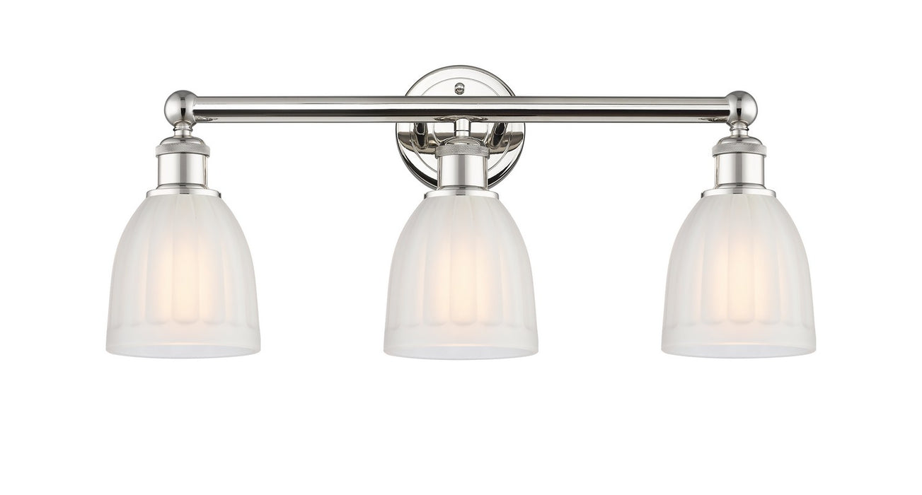 Innovations 616-3W-PN-G441 Three Light Bath Vanity, Polished Nickel