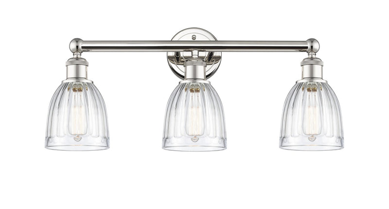 Innovations 616-3W-PN-G442 Three Light Bath Vanity, Polished Nickel