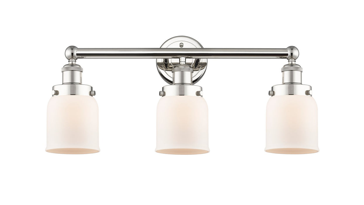 Innovations 616-3W-PN-G51 Three Light Bath Vanity, Polished Nickel