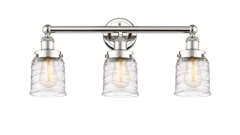 Innovations 616-3W-PN-G513 Three Light Bath Vanity, Polished Nickel