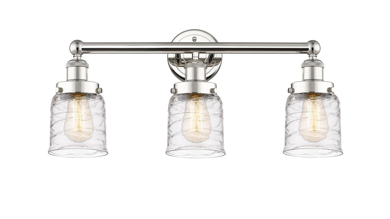 Innovations 616-3W-PN-G513 Three Light Bath Vanity, Polished Nickel