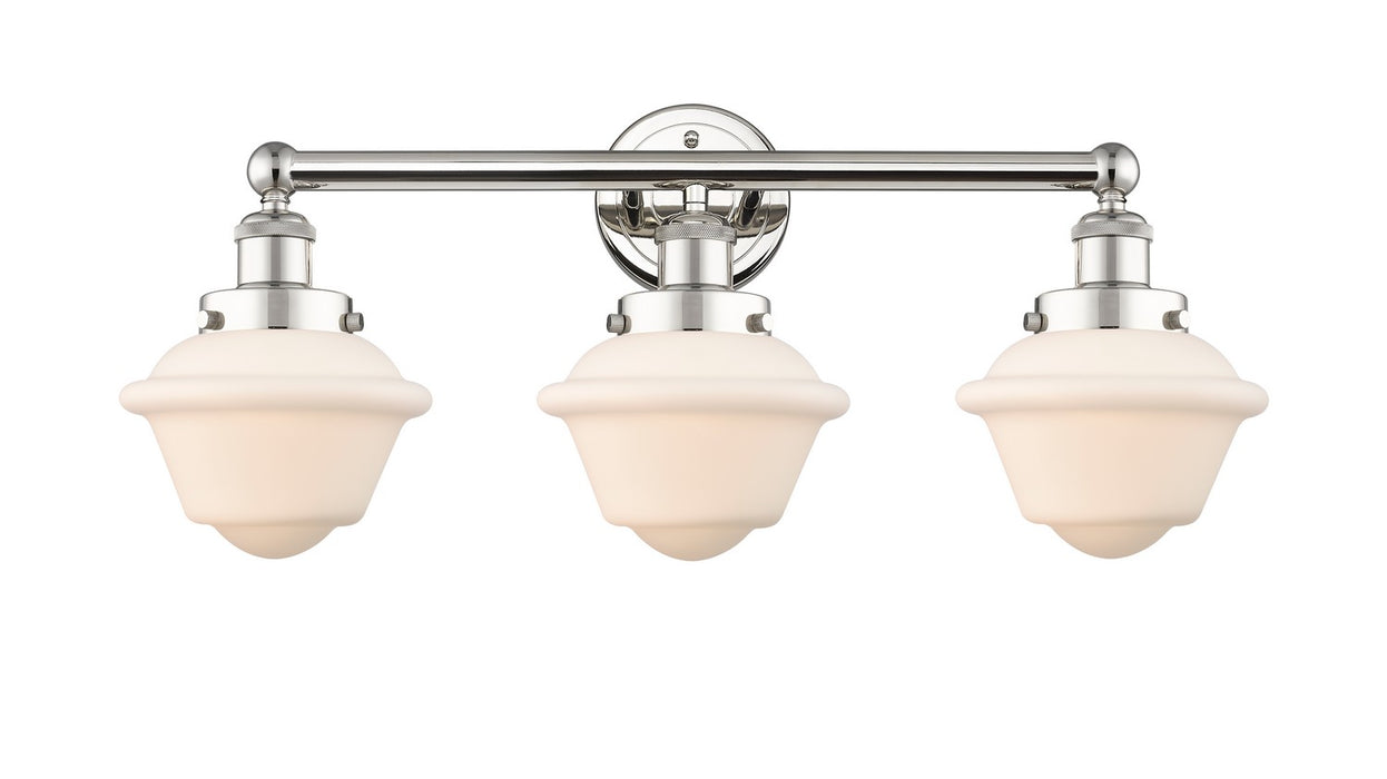 Innovations 616-3W-PN-G531 Three Light Bath Vanity, Polished Nickel