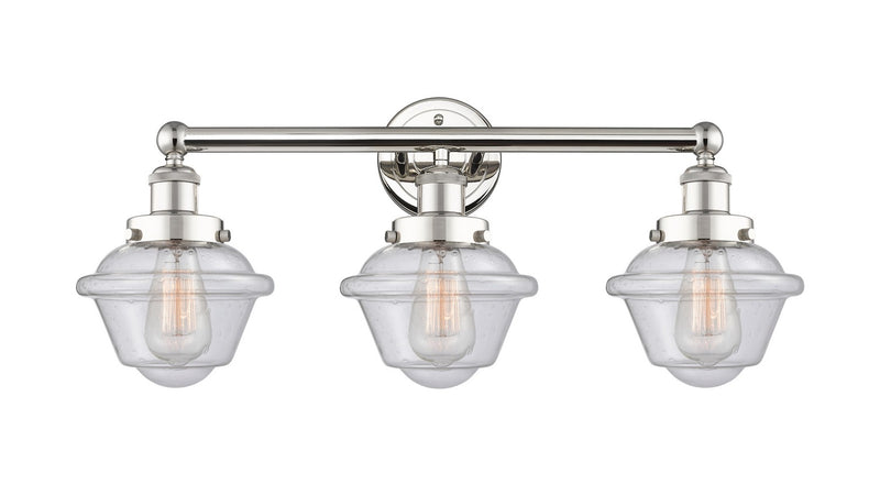 Innovations 616-3W-PN-G534 Three Light Bath Vanity, Polished Nickel