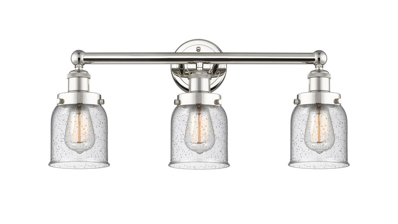 Innovations 616-3W-PN-G54 Three Light Bath Vanity, Polished Nickel