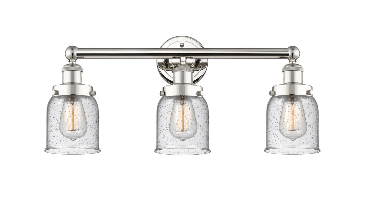 Innovations 616-3W-PN-G54 Three Light Bath Vanity, Polished Nickel