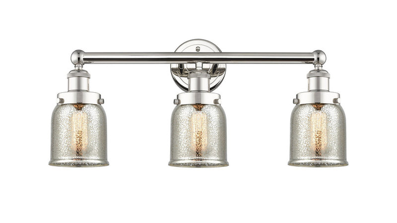Innovations 616-3W-PN-G58 Three Light Bath Vanity, Polished Nickel