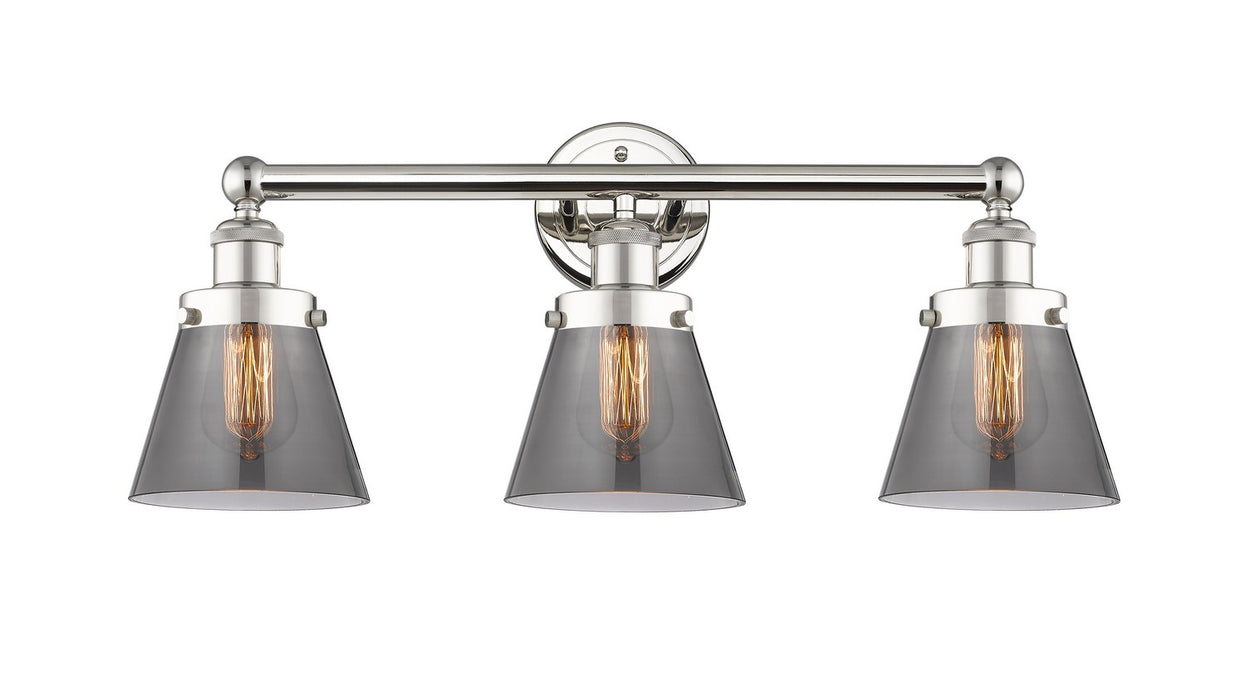 Innovations 616-3W-PN-G63 Three Light Bath Vanity, Polished Nickel