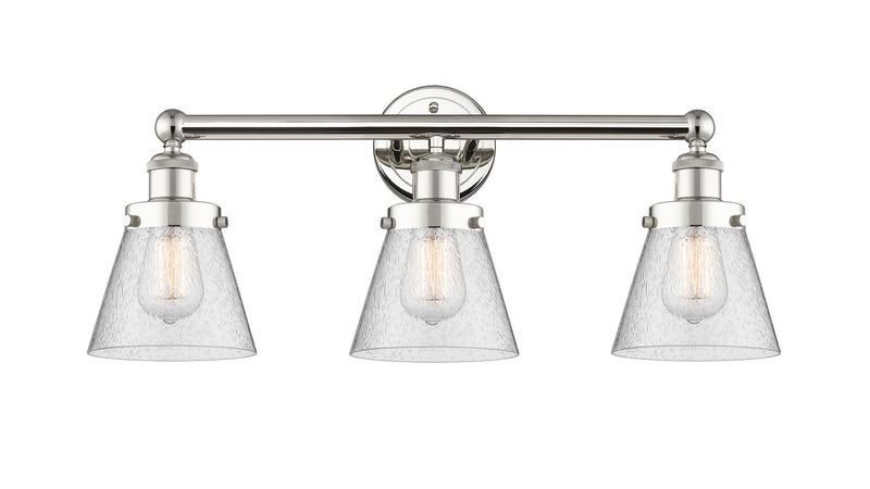 Innovations 616-3W-PN-G64 Three Light Bath Vanity, Polished Nickel
