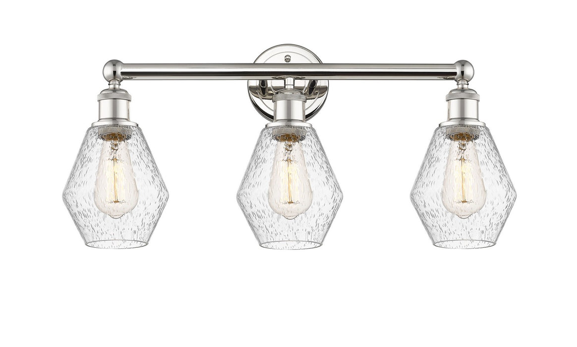 Innovations 616-3W-PN-G654-6 Three Light Bath Vanity, Polished Nickel