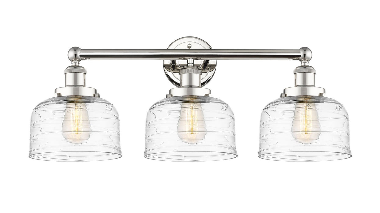 Innovations 616-3W-PN-G713 Three Light Bath Vanity, Polished Nickel