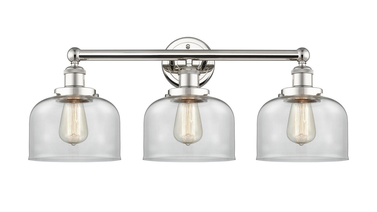 Innovations 616-3W-PN-G72 Three Light Bath Vanity, Polished Nickel