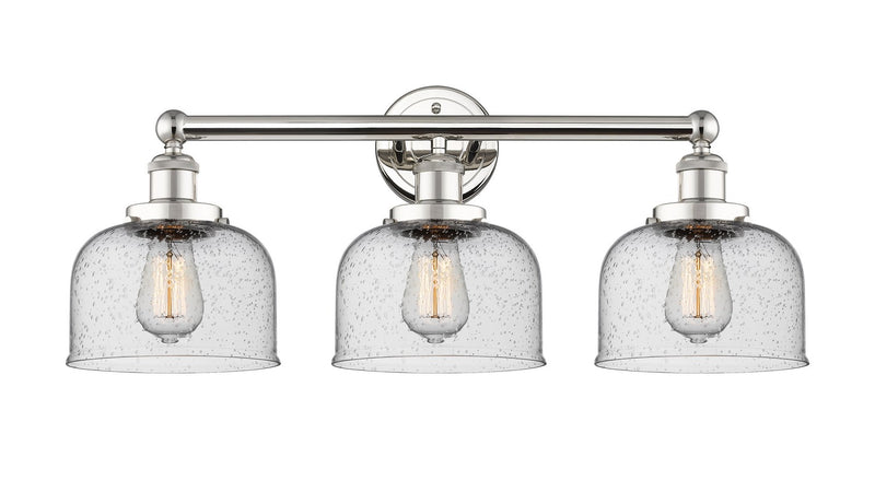 Innovations 616-3W-PN-G74 Three Light Bath Vanity, Polished Nickel