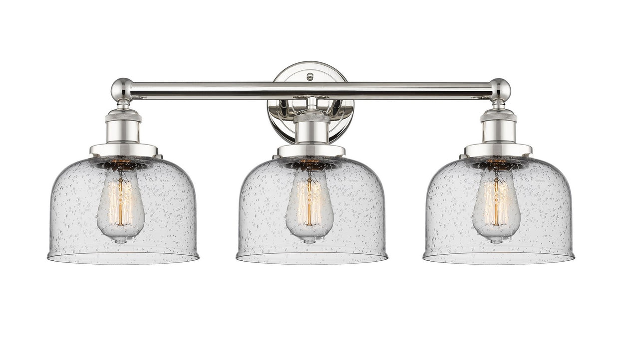 Innovations 616-3W-PN-G74 Three Light Bath Vanity, Polished Nickel