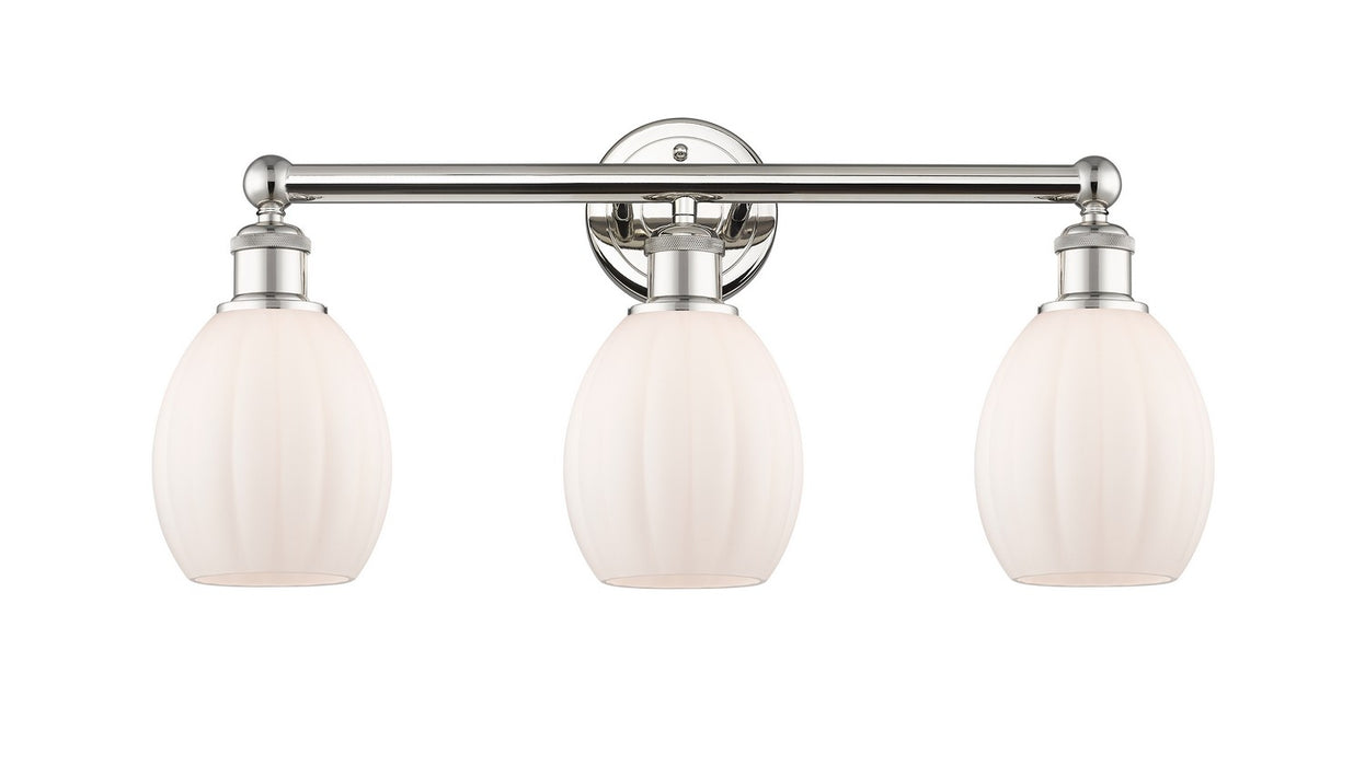 Innovations 616-3W-PN-G81 Three Light Bath Vanity, Polished Nickel