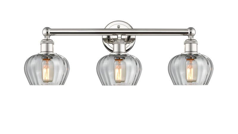 Innovations 616-3W-PN-G92 Three Light Bath Vanity, Polished Nickel