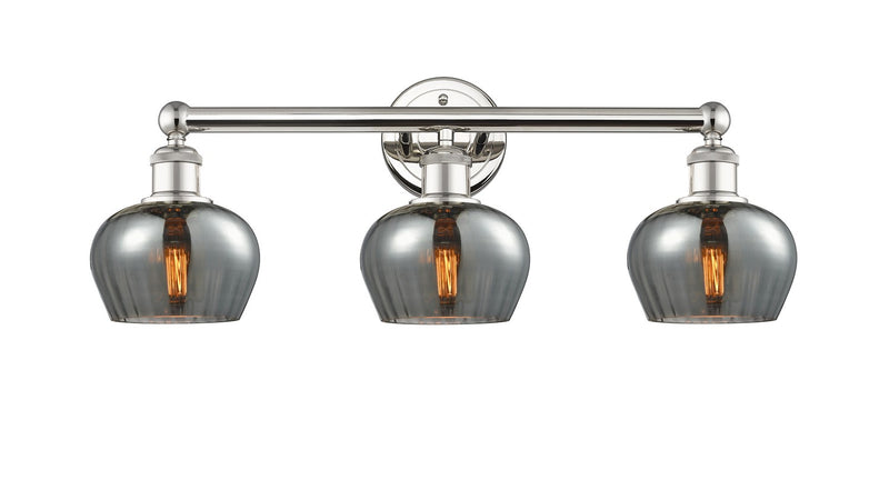 Innovations 616-3W-PN-G93 Three Light Bath Vanity, Polished Nickel
