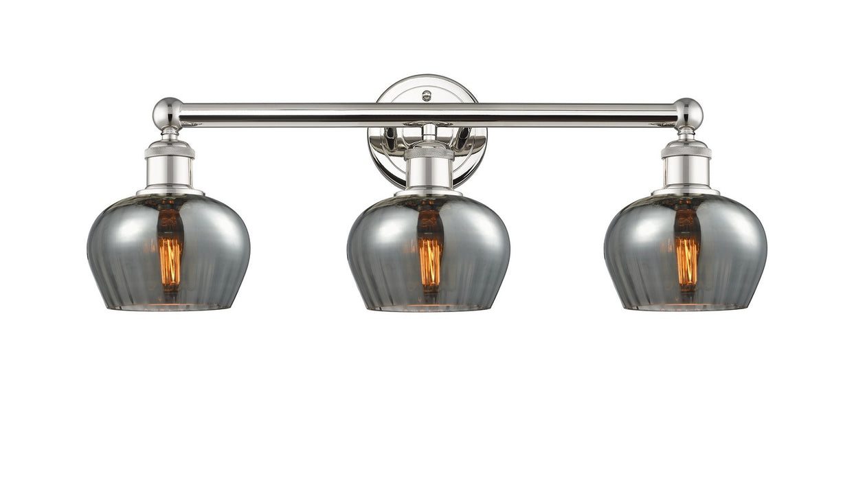 Innovations 616-3W-PN-G93 Three Light Bath Vanity, Polished Nickel