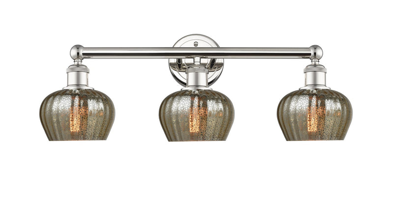 Innovations 616-3W-PN-G96 Three Light Bath Vanity, Polished Nickel