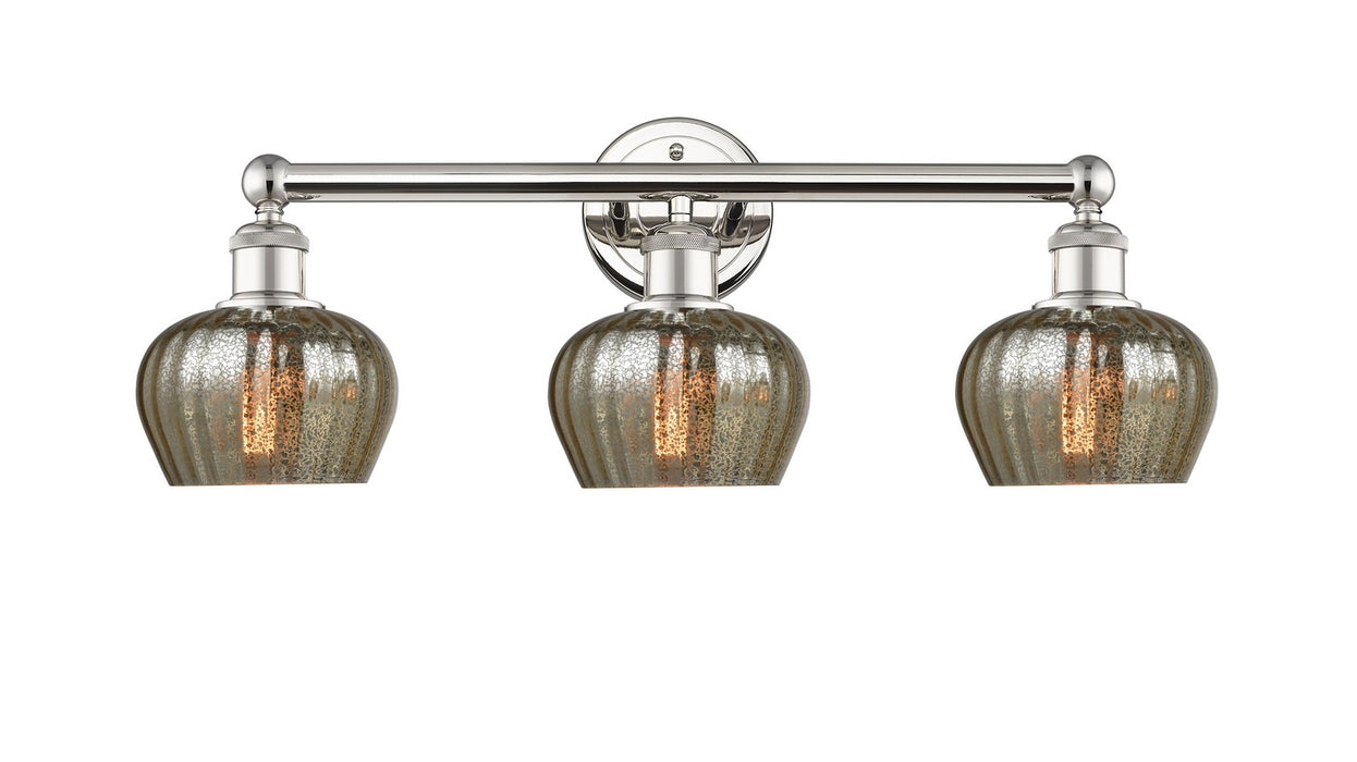 Innovations 616-3W-PN-G96 Three Light Bath Vanity, Polished Nickel