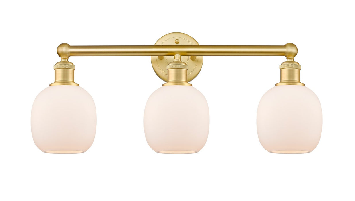 Innovations 616-3W-SG-G101 Three Light Bath Vanity, Satin Gold