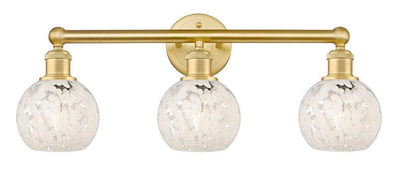 Innovations 616-3W-SG-G1216-6WM LED Bath Vanity, Satin Gold