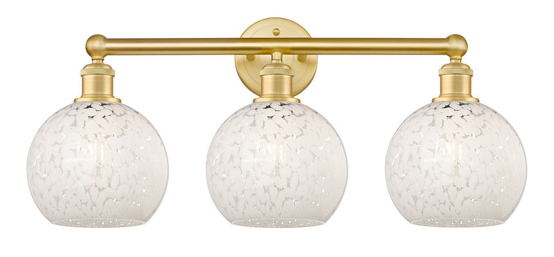 Innovations 616-3W-SG-G1216-8WM LED Bath Vanity, Satin Gold