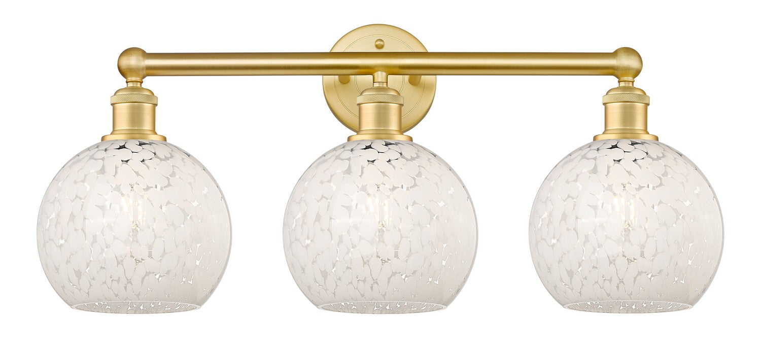 Innovations 616-3W-SG-G1216-8WM LED Bath Vanity, Satin Gold