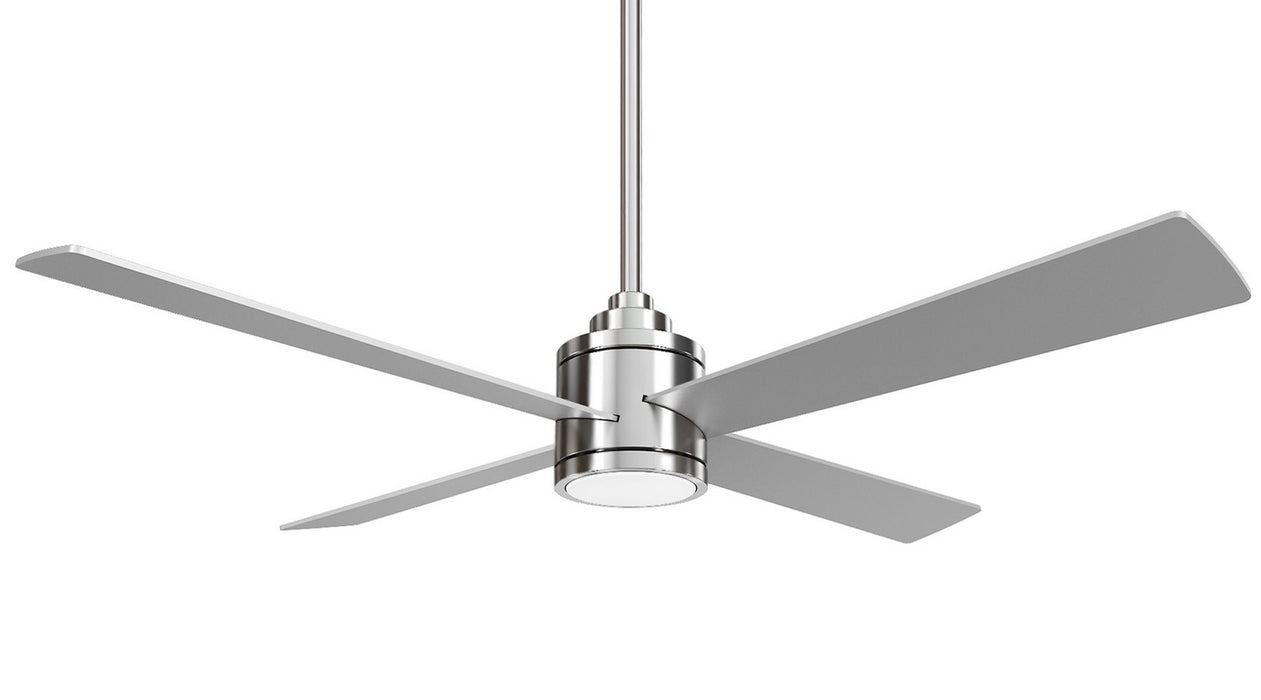 Minka Aire F796L-BN/SL 54" Ceiling Fan, Brushed Nickel/Silver