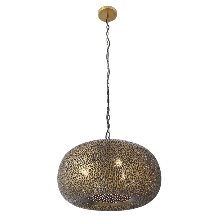 Metropolitan N1503-752 Three Light Pendant, Gilded Brass