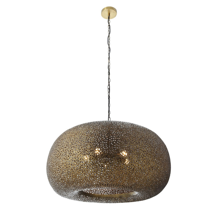 Metropolitan N1504-752 Five Light Pendant, Gilded Brass