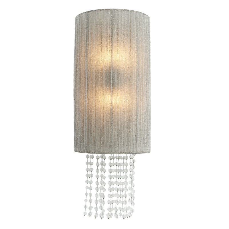 Metropolitan N1511-613 Two Light Wall Sconce, Polished Nickel