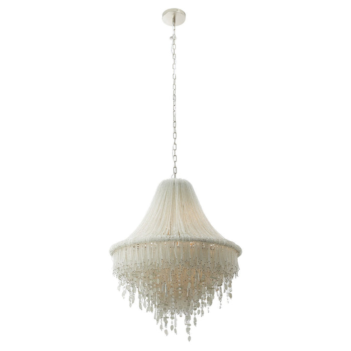Metropolitan N1517-613 Seven Light Pendant, Polished Nickel