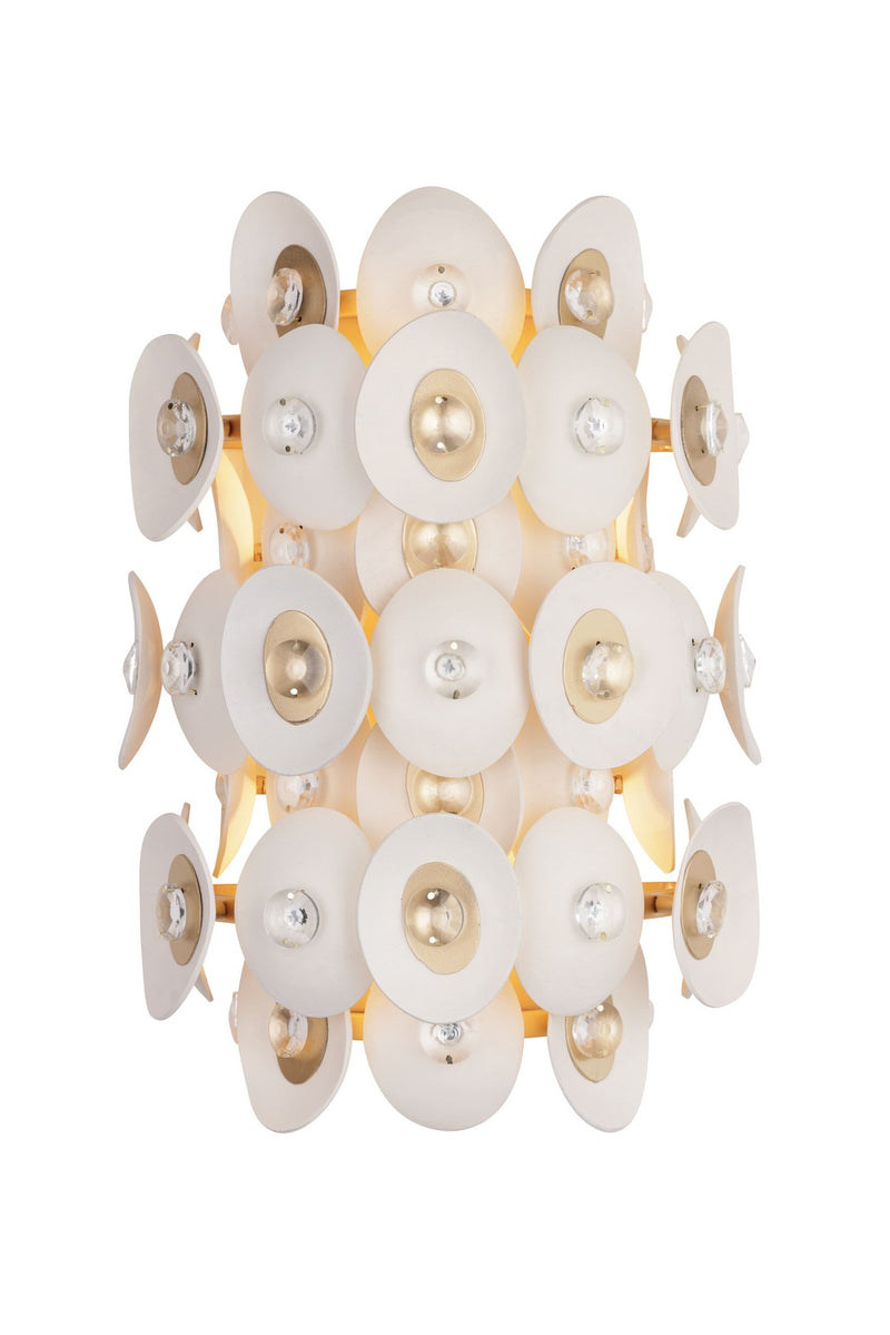 Metropolitan N1862-760 Two Light Wall Sconce, Fawn Gold