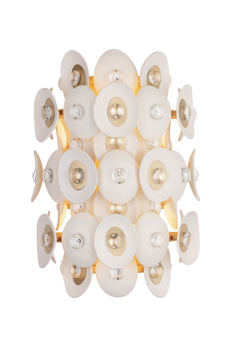 Metropolitan N1862-760 Two Light Wall Sconce, Fawn Gold