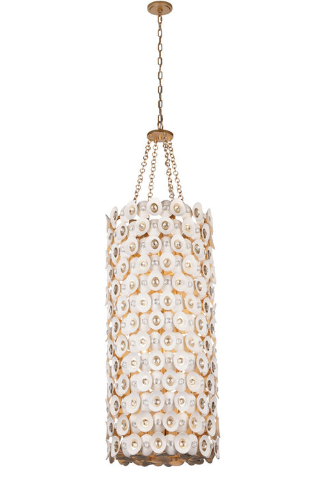 Metropolitan N1866-760 12 Light Foyer Pendant, Fawn Gold