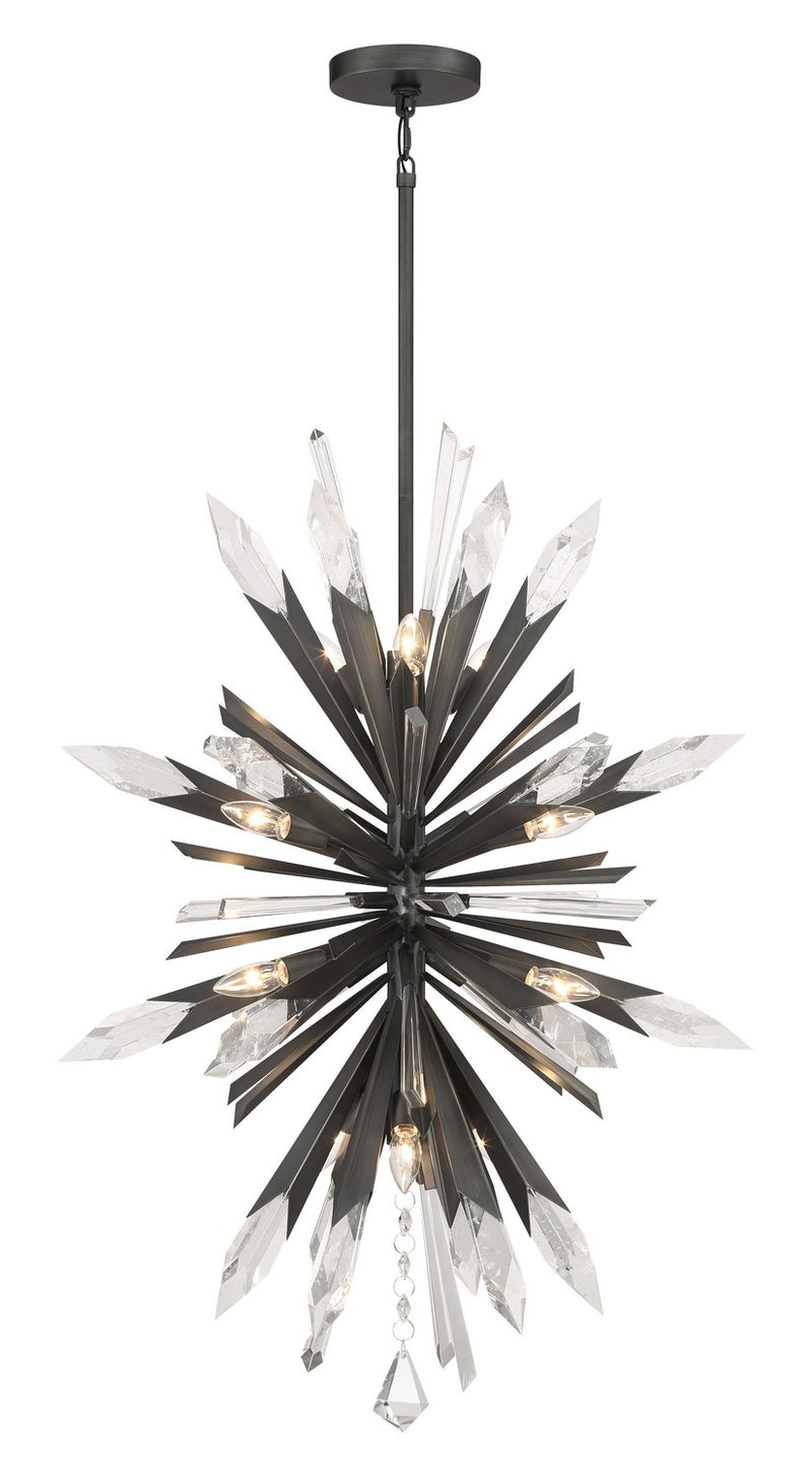 Metropolitan N1947-766 12 Light Pendant, Midnight Graphite