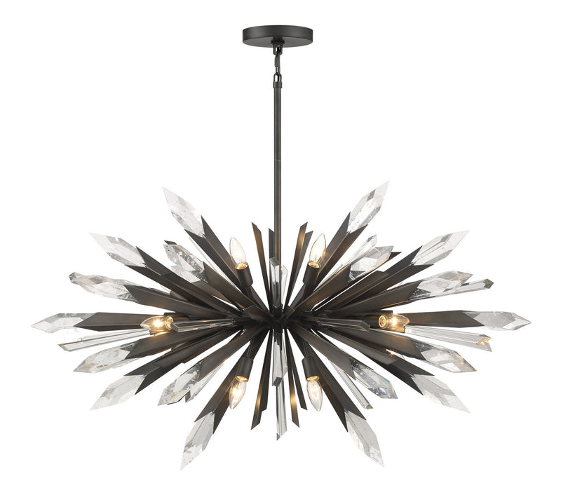Metropolitan N1948-766 12 Light Pendant, Midnight Graphite