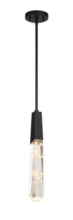 George Kovacs P1283-66A-L LED Pendant, Coal