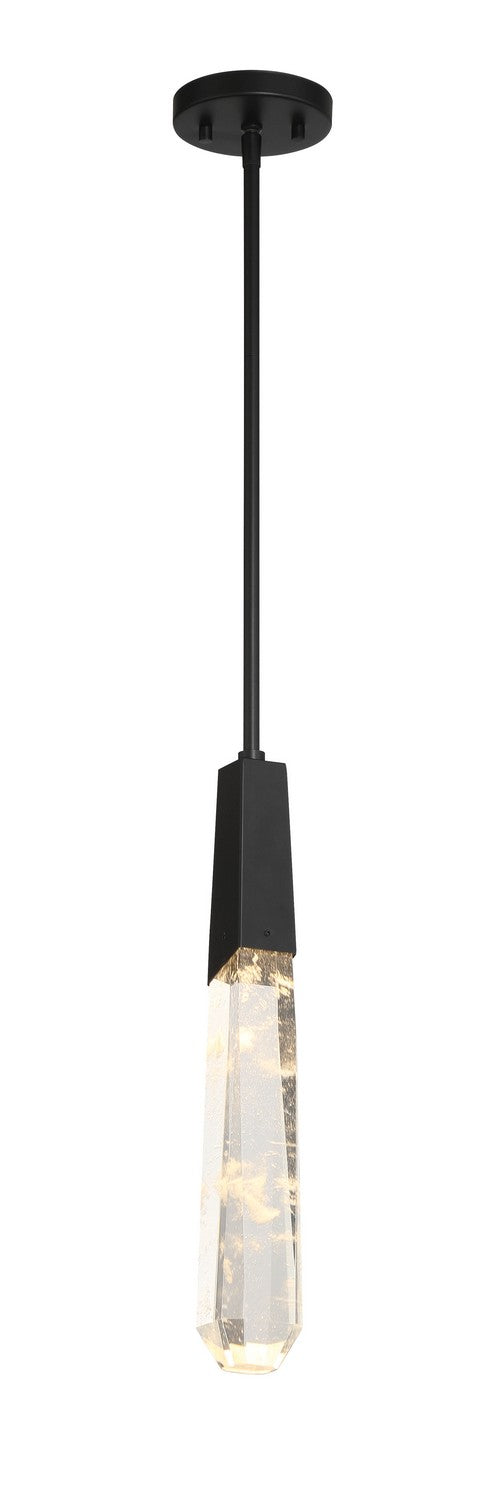 George Kovacs P1283-66A-L LED Pendant, Coal