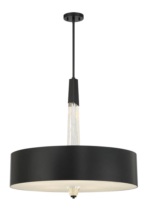 George Kovacs P1285-66A-L LED Pendant, Coal