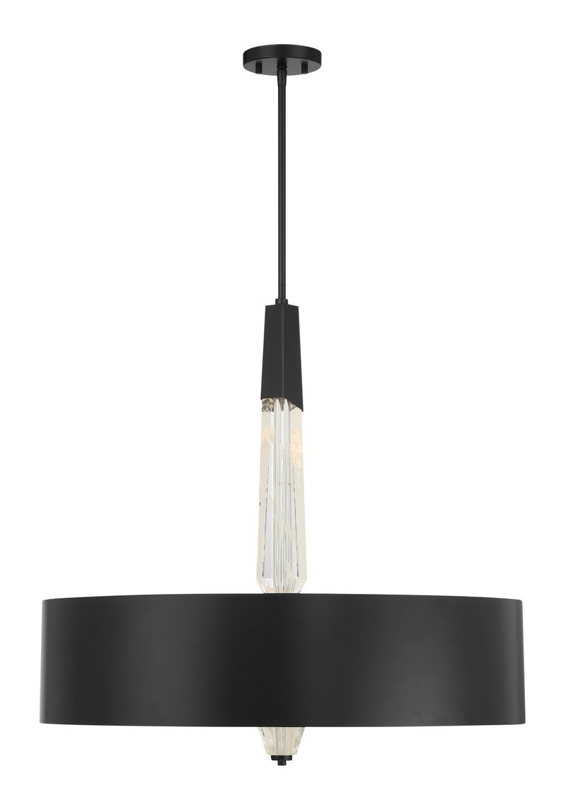 George Kovacs P1285-66A-L LED Pendant, Coal