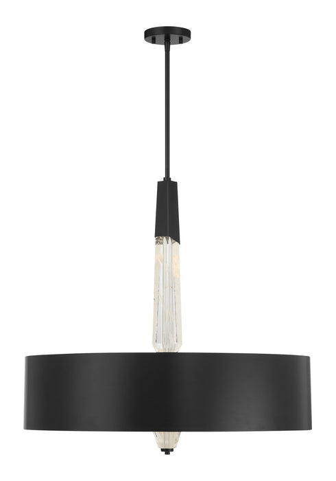 George Kovacs P1285-66A-L LED Pendant, Coal