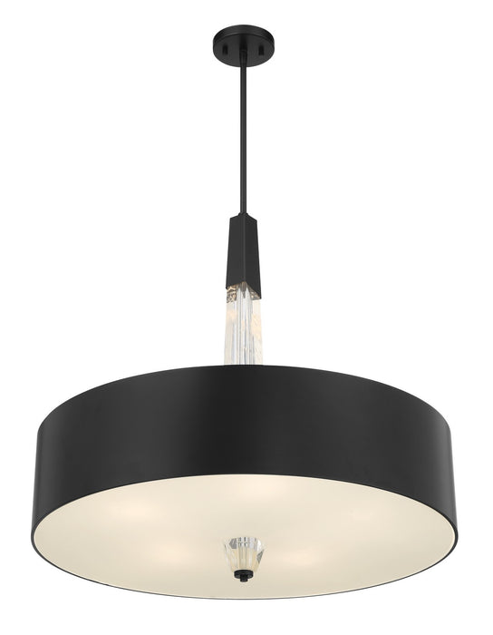 George Kovacs P1285-66A-L LED Pendant, Coal