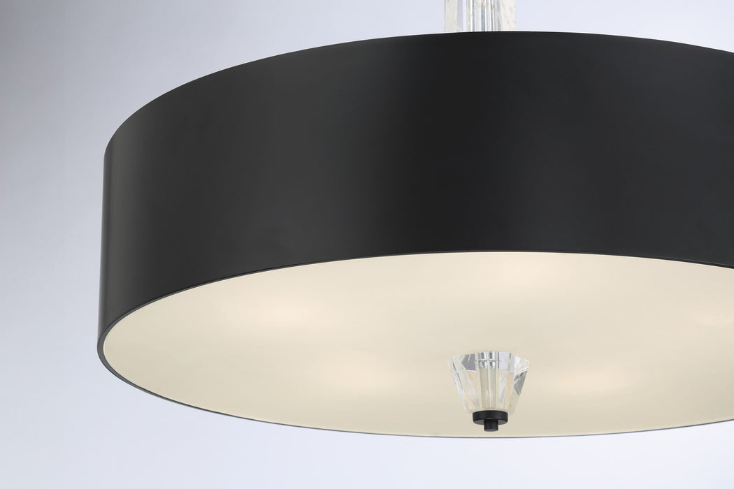 George Kovacs P1285-66A-L LED Pendant, Coal