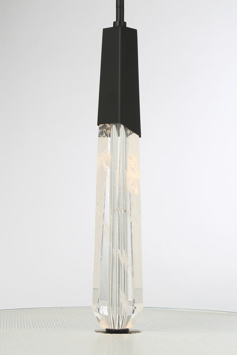 George Kovacs P1285-66A-L LED Pendant, Coal