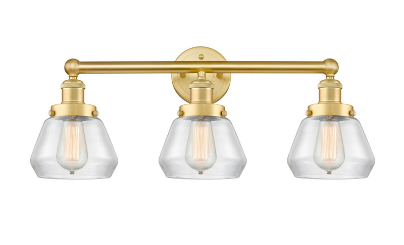 Innovations 616-3W-SG-G172 Three Light Bath Vanity, Satin Gold