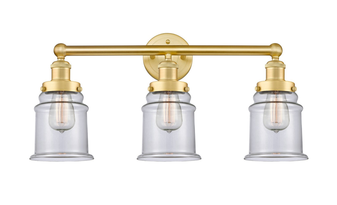 Innovations 616-3W-SG-G182 Three Light Bath Vanity, Satin Gold