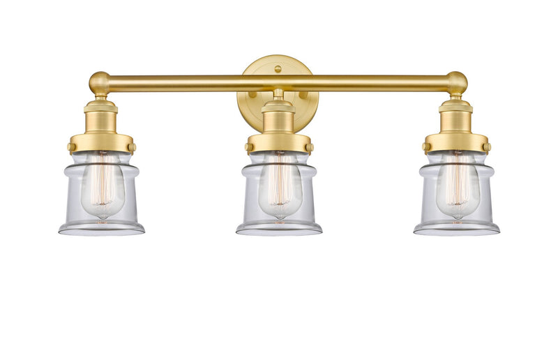 Innovations 616-3W-SG-G182S Three Light Bath Vanity, Satin Gold